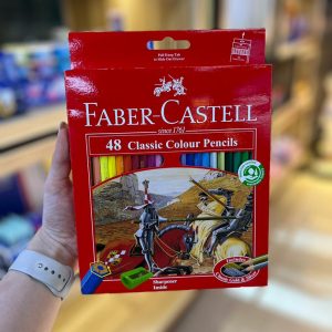 مدادرنگی فابرکاستل 48 رنگ مقوایی کلاسیک