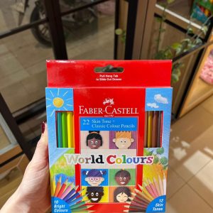 مداد رنگی فابرکاستل ۲۲ رنگ طیف پوست