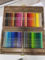 مداد رنگی 100 رنگ جعبه چوبی کنکو مدل ویکتوریا - Image 3