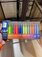 هایلایتر 15 رنگ استندی 8108