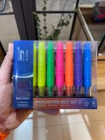 هایلایتر 8 رنگ استندی 8107