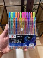 خودکار 24 رنگ اکلیلی و نئونی