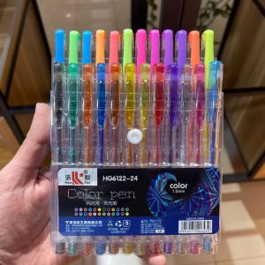 خودکار 24 رنگ اکلیلی و نئونی