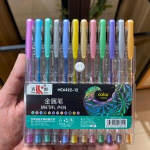 خودکار متالیک 12 رنگ